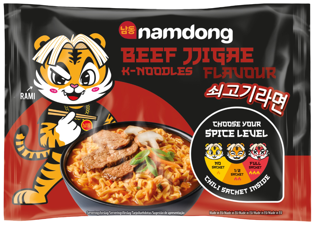 Danie nudle beef Namdong 120g widok 1