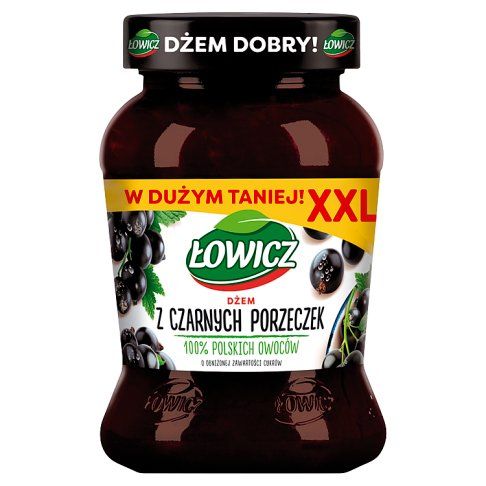 Dżem czarna porzeczka Łowicz 450g widok 3