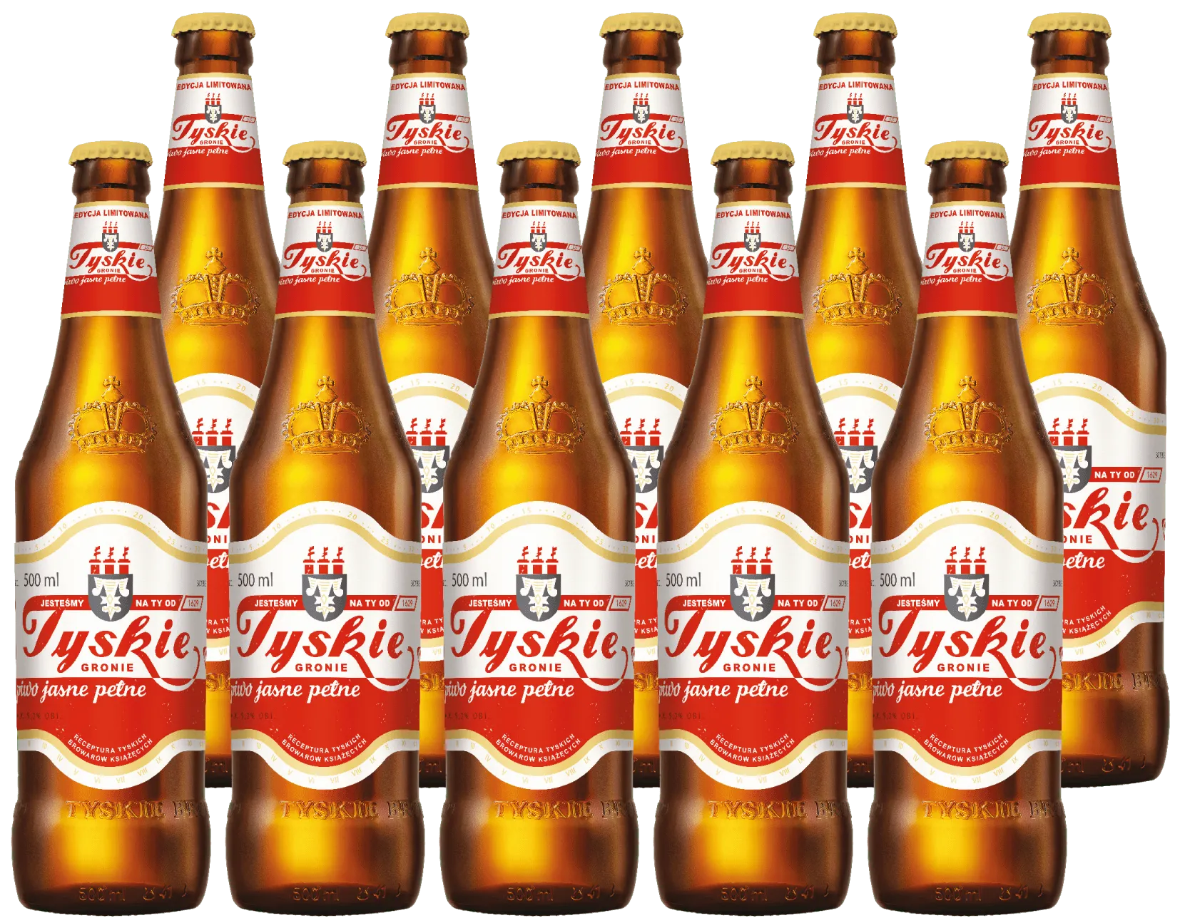 Piwo Tyskie Gronie Retro 0,5l 5,2% but. zw widok 1