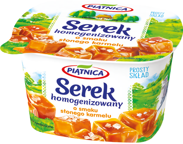 Serek homogeniz. kar/str/cia Osm Piątnica 150g mix widok główny