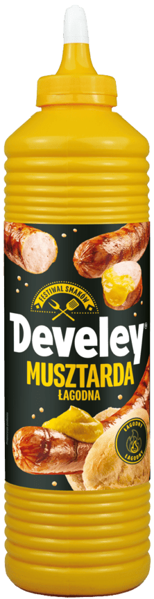 Musztarda łagodna Develey 920g widok 1