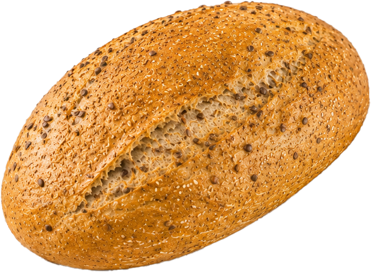 Chleb z siemieniem i cebulką 450g widok 1