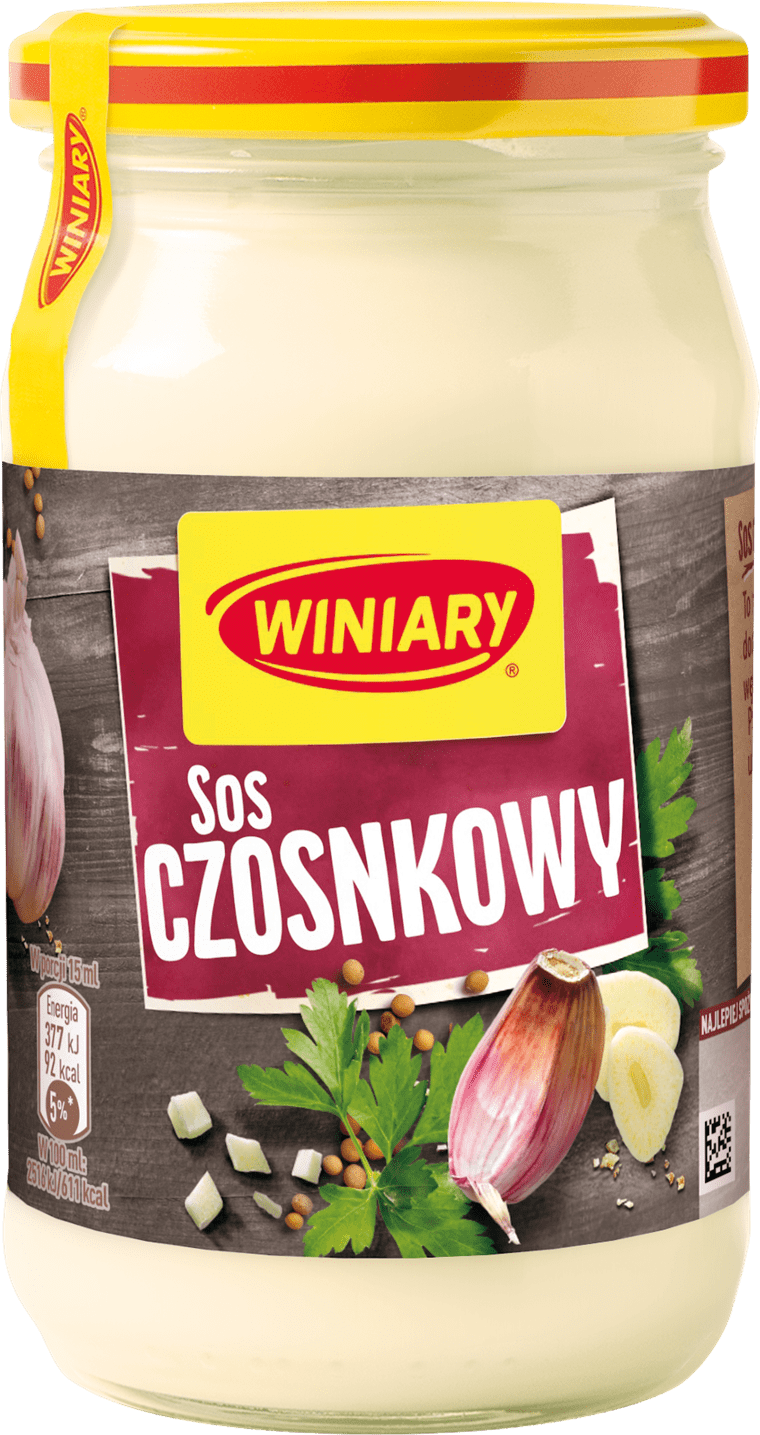 Sos czosnkowy Winiary 300ml widok 1