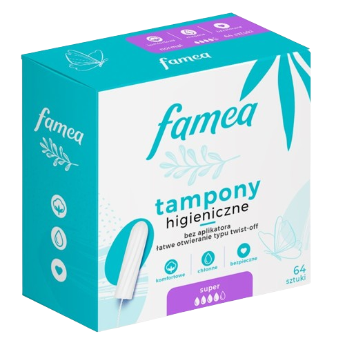 Tampony Famea super 64szt widok 2