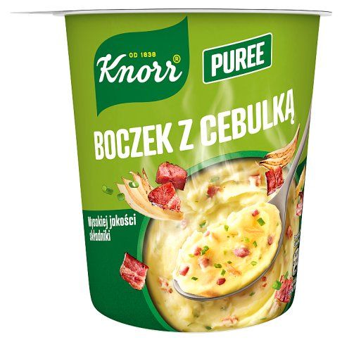 Danie puree boczek i cebulka Knorr 51g widok 2