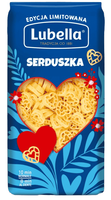 Makaron serduszka Lubella 400g widok 1