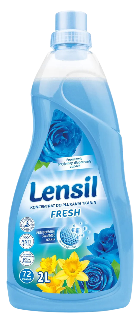 Koncentrat do płukania tkanin Lensil Fresh 2l widok 1
