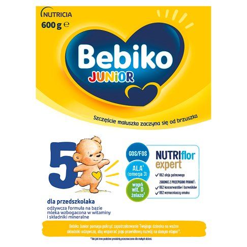 Mleko Bebiko 5 Nutriflor Expert 600g widok 1