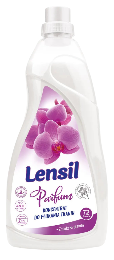 Koncentrat do płukania tkanin Lensil White parf 2l widok 1