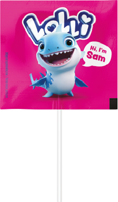 Lizak serce Lolli Argo 7g widok 3