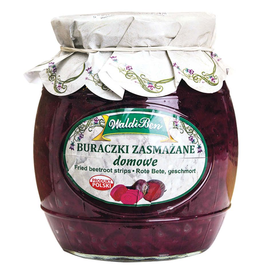 Buraczki zasmażane domowe Waldiben 830g widok 1