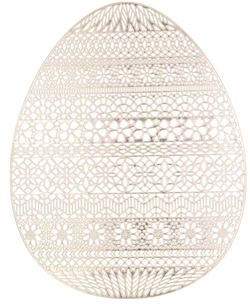 Mata na stół w kształcie jajka 32x40cm mix WN26 widok 2