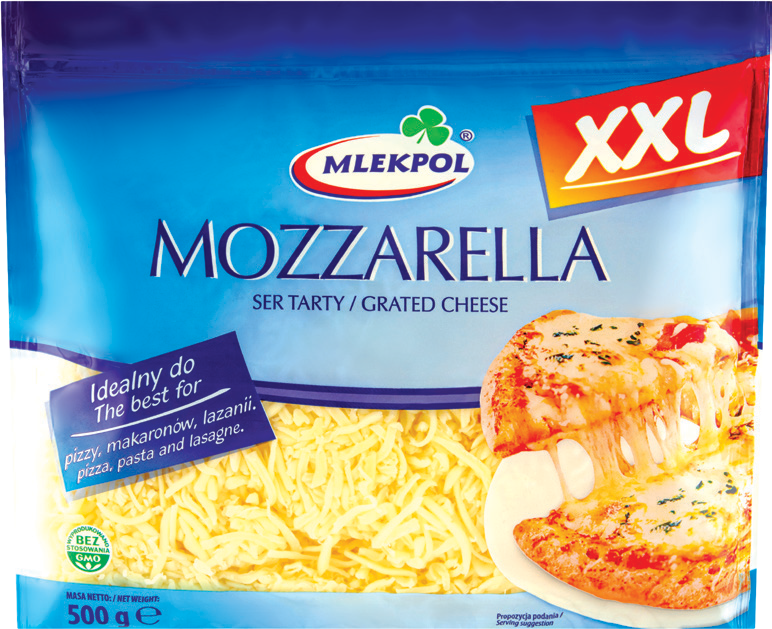 Ser tarty mozzarella Mlekpol 500g widok 1