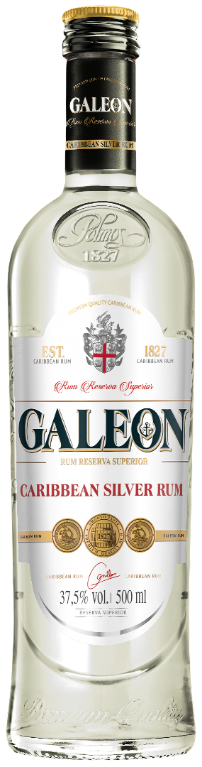 Rum Galeon Silver 0,5l 37,5% widok 1