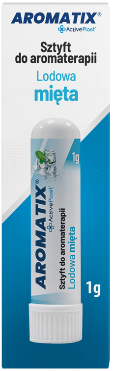 Sztyft do aromaterapii lodowa mięta ActivePlast widok 1