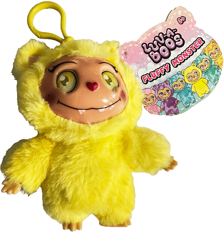 Zabawka Fluffy Monsters 14,5cm mix widok 2