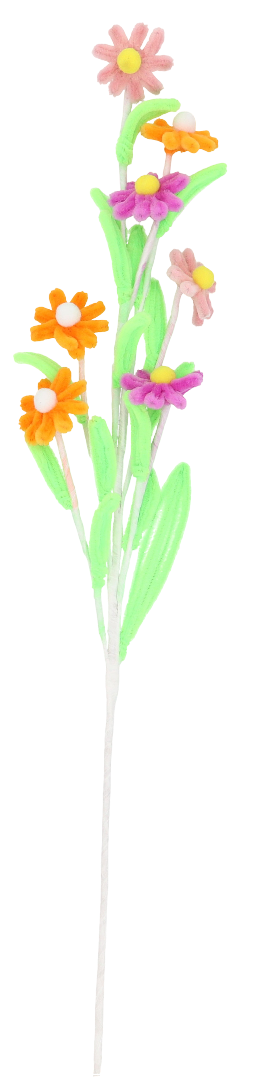 Pluszowa gałązka dekoracyjna 70cm widok 2