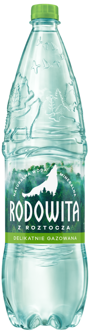 Woda delik. gaz. mineral. Rodowita 1,5l widok 1