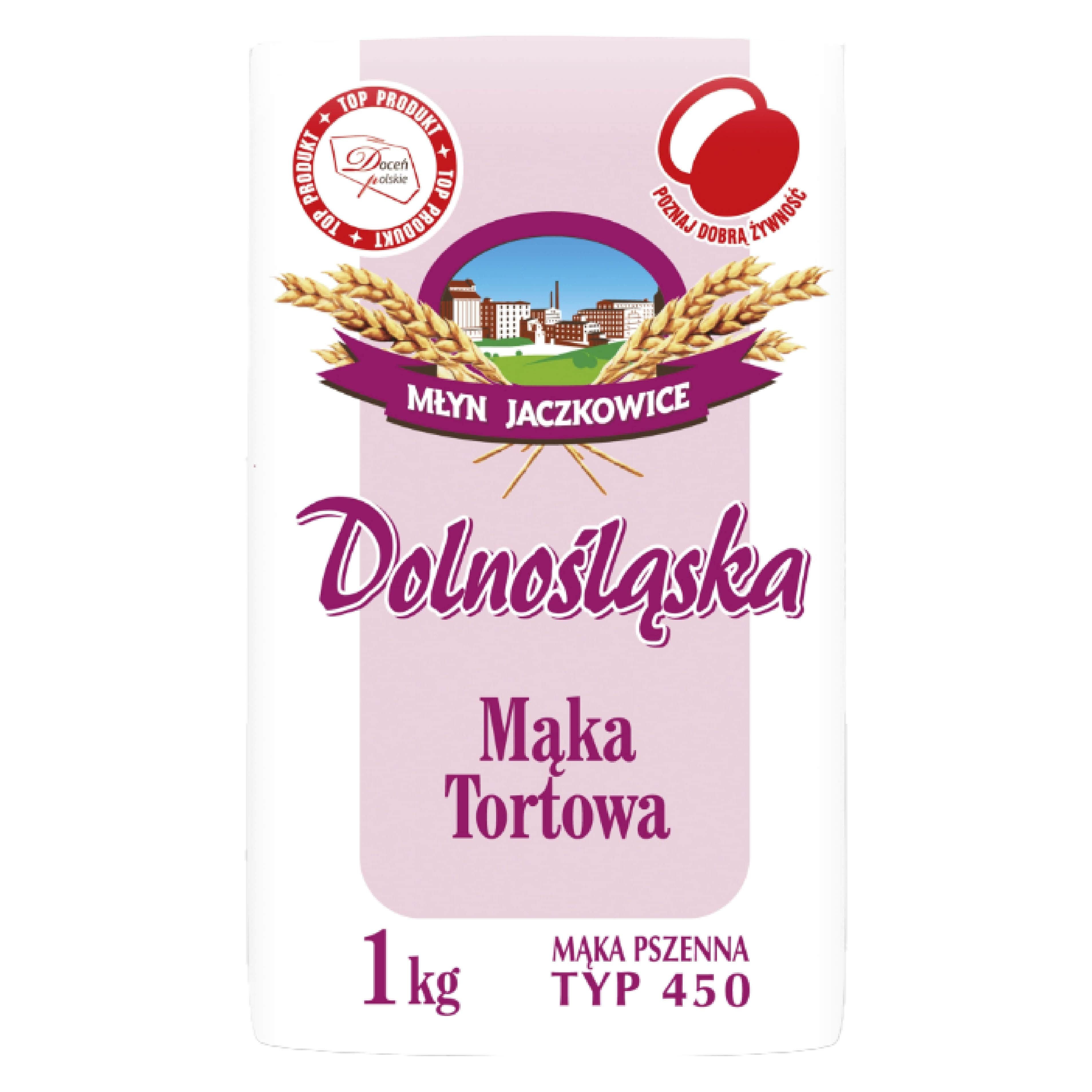 Mąka tortowa Dolnośląska 1kg widok 1