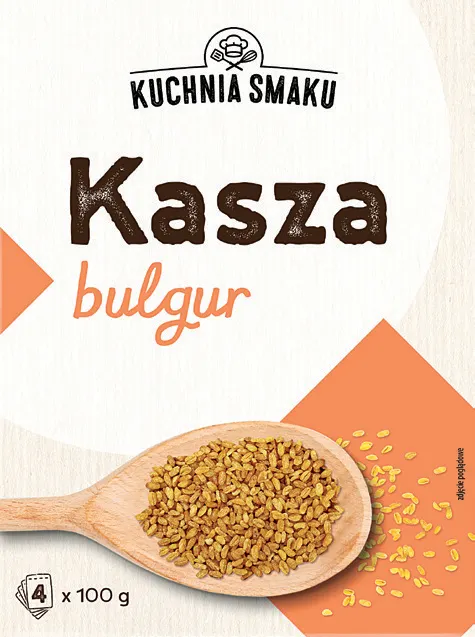 Kasza bulgur Kuchnia Smaku 4x100g widok główny