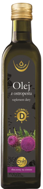 Olej z ostropestu tłoczony na zimno 255ml widok 1