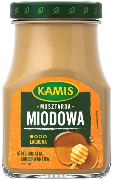 Musztarda miodowa Kamis 185g widok 1