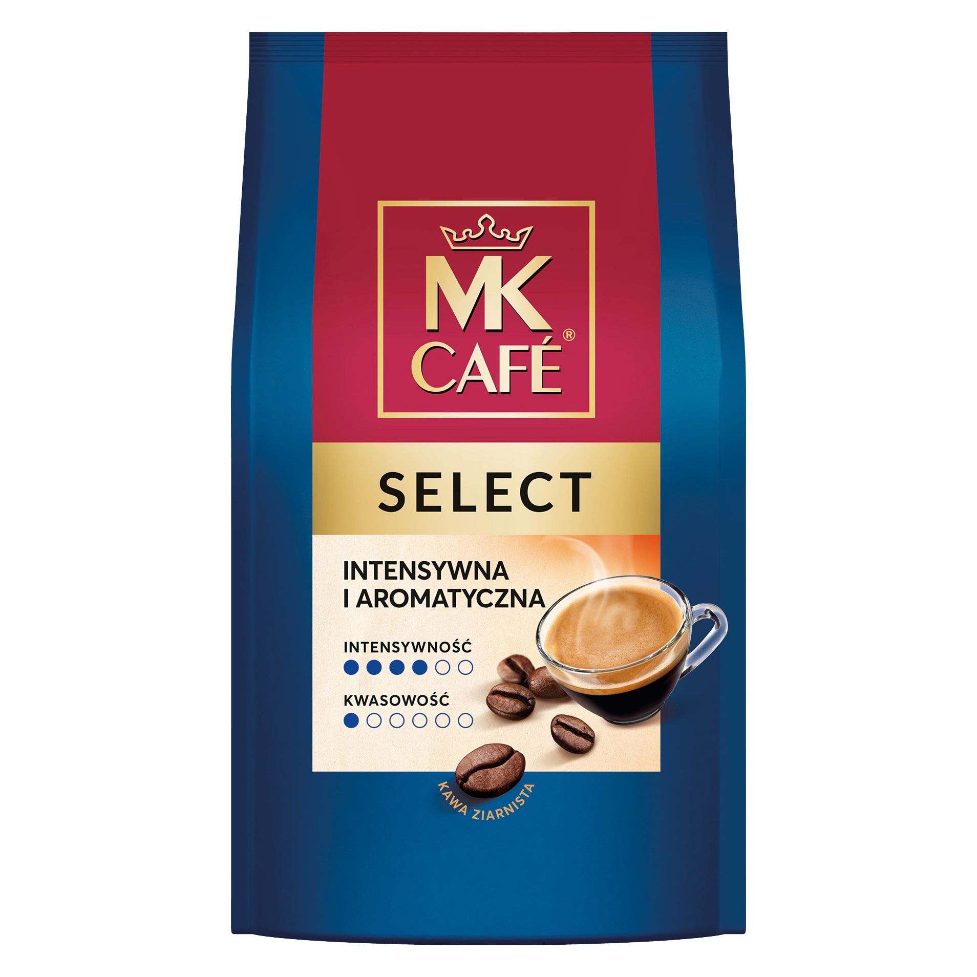 Kawa ziarnista Mk Cafe Select 1kg widok 1