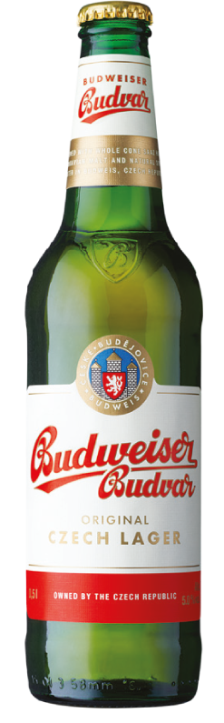 Piwo Budweiser Budvar 0,5l 5% but. bzzw. widok główny 