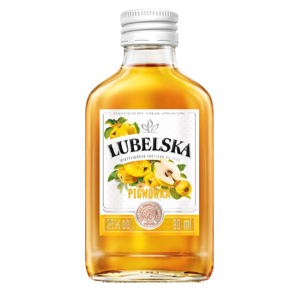 Likier Lubelska pigwówka 90ml 25% widok 1