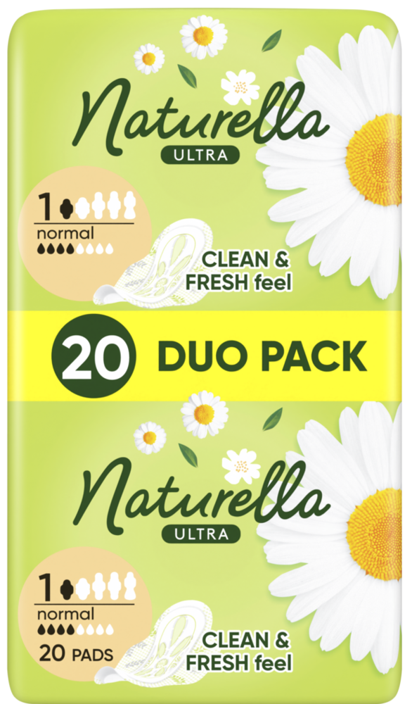 Podpaski Naturella ultra normal 20szt widok 1