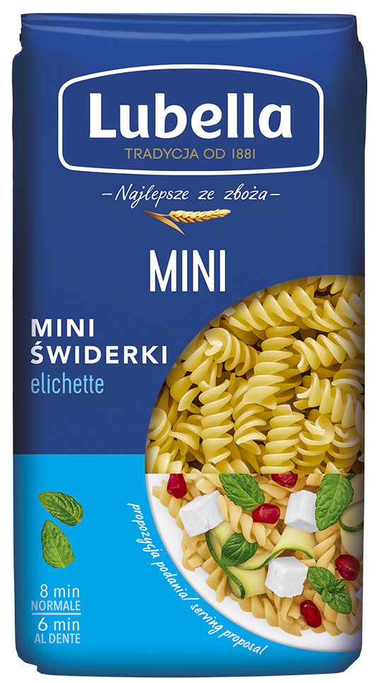 Makaron mini świderki Lubella 400g widok 1