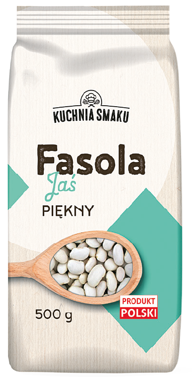 Fasola piękny Jaś Kuchnia Smaku 500g widok główny 