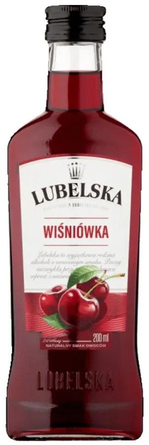Likier Lubelska wiśniówka 200ml 28% widok 1