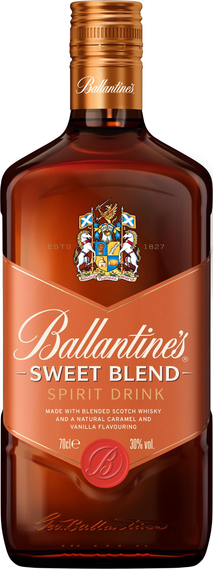 Napój spirytusowy Ballantines Sweet Blend 0,7l 30% widok 1