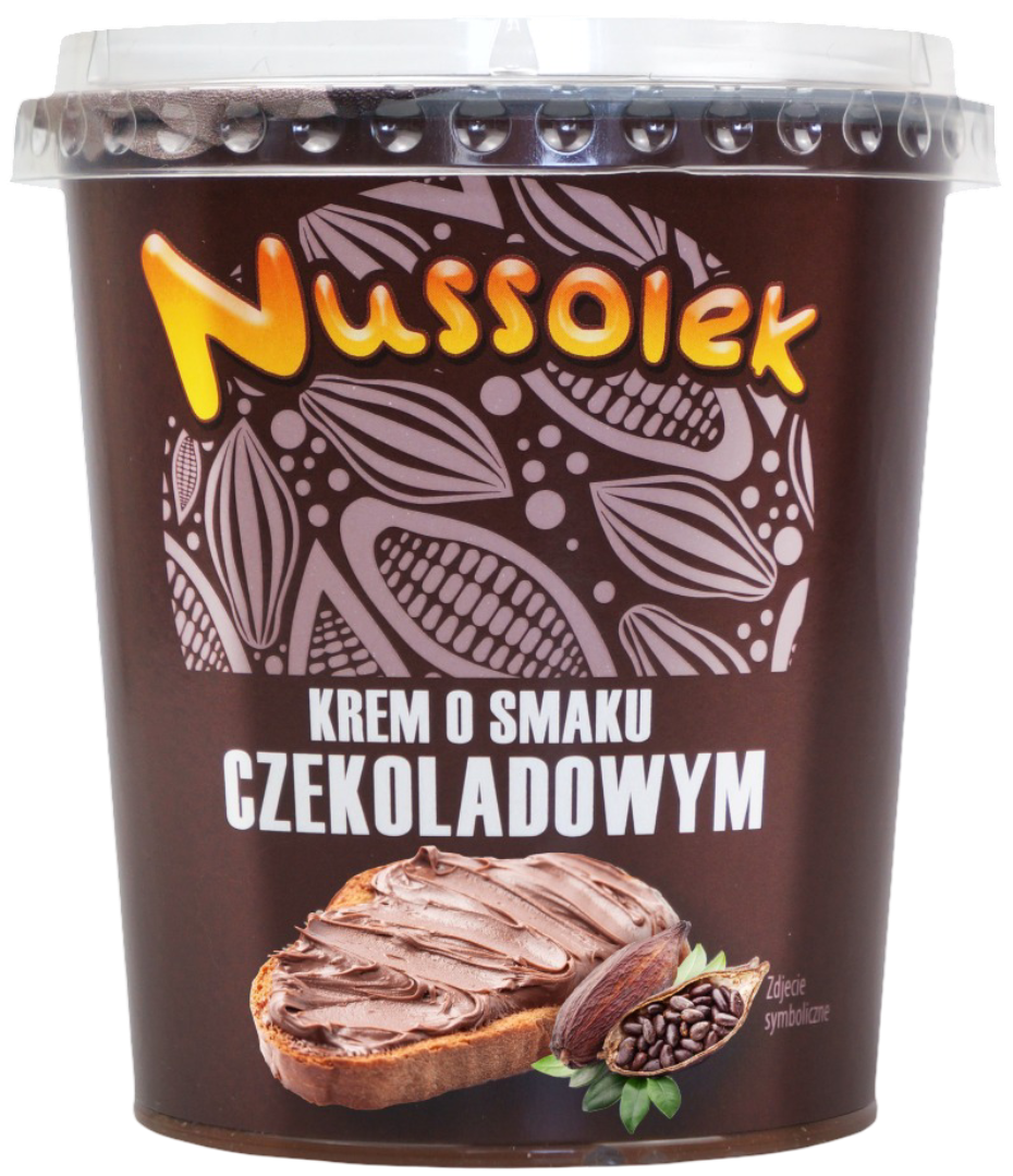 Krem o sm. czekoladowym Nussolek 400g widok 1