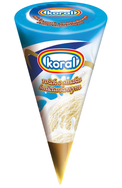 Lody rożek Koral 110ml mix widok 2