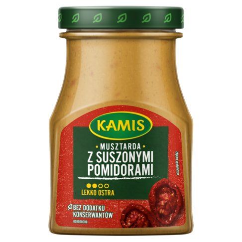 Musztarda z suszonymi pomidorami Kamis 185g widok 3