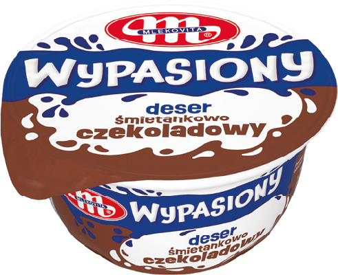 Deser śmietankowo czekoladowy Wypasiony 130g widok główny