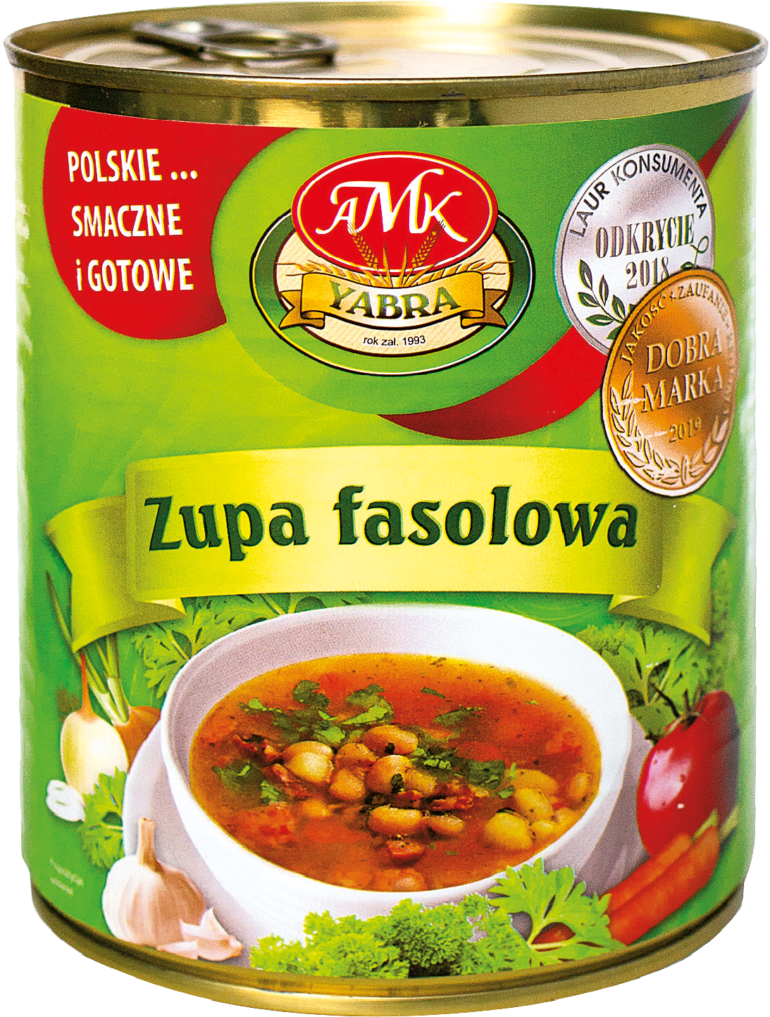 Zupa fasolowa Yabra 800g widok 1