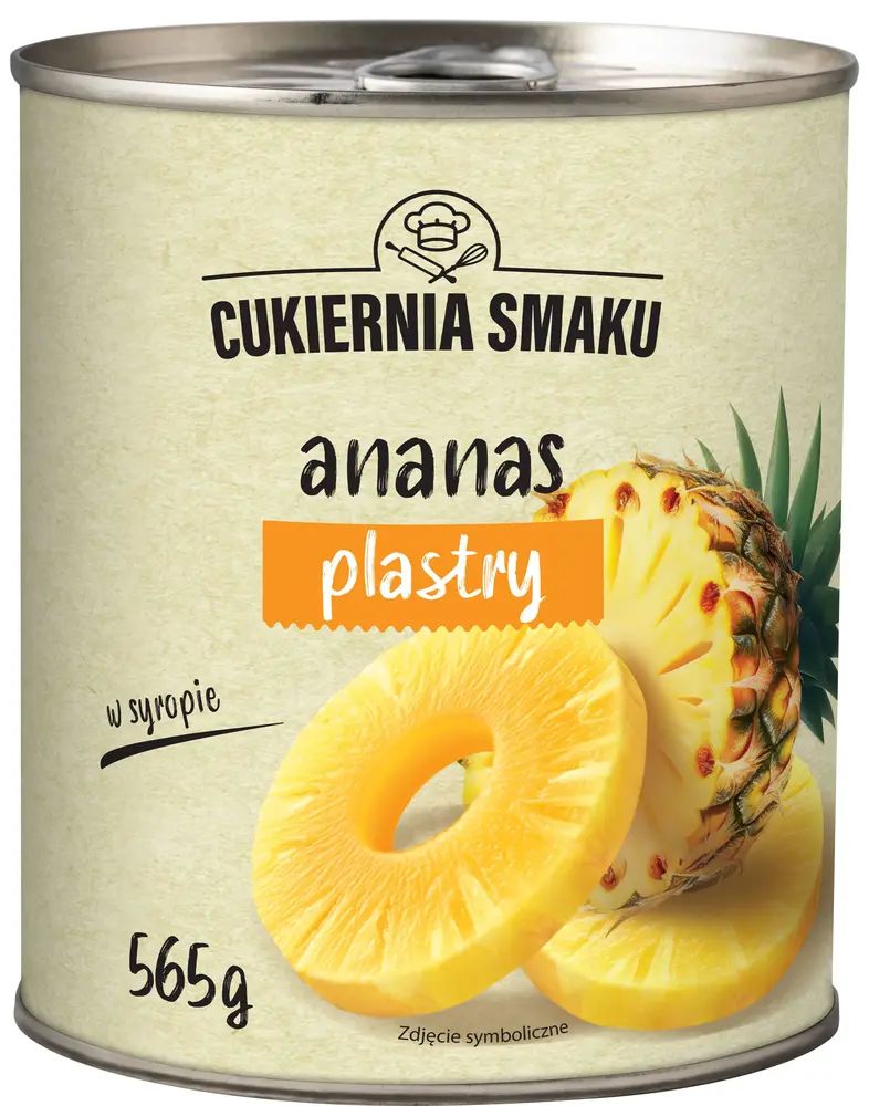 Ananas plastry Cukiernia Smaku 565/340g widok 1