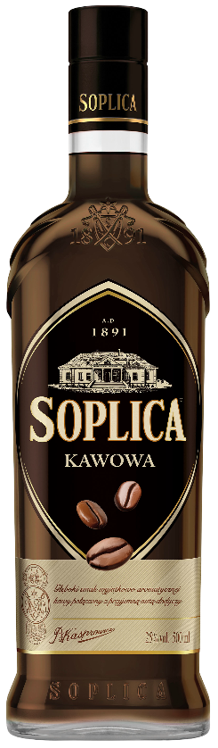 Likier Soplica kawowa 0,5l 25% widok główny