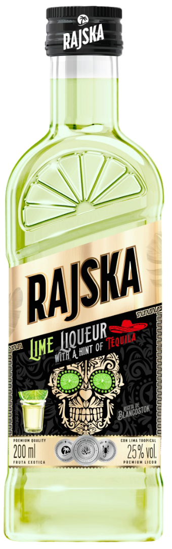 Likier Rajska limonka z tequilą 200ml 25% widok 1