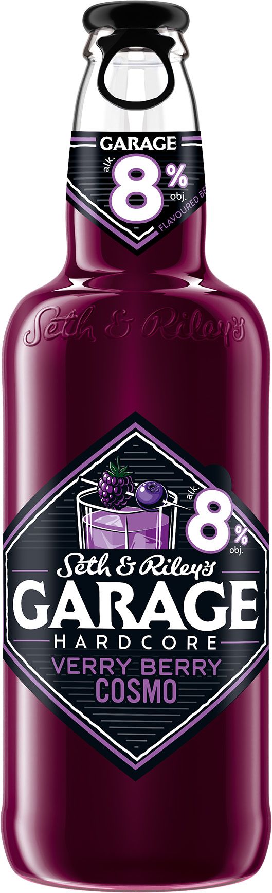 Napój piwny Garage very berry 400ml 8% but. bzzw. widok główny