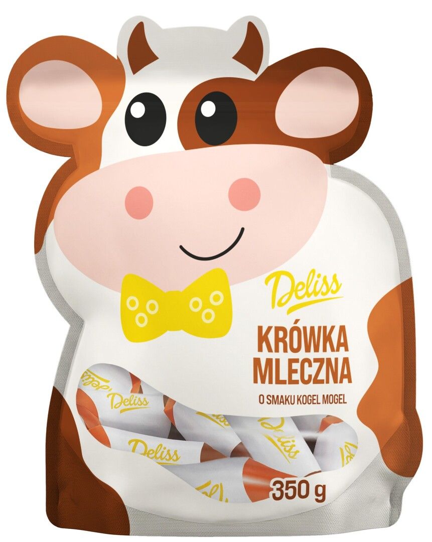 Cukierki krówka o sm. kogel mogel Deliss 350g WN26 widok 1