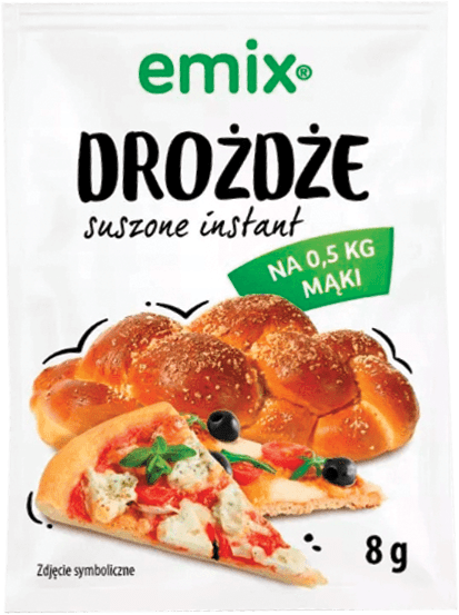 Drożdże suszone instant Emix 8g widok 1
