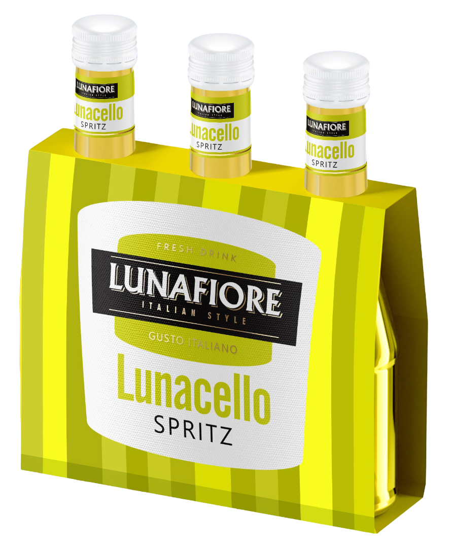Napój arom. Lunafiore Lunacello sprit 3x200ml 5,5% widok 1