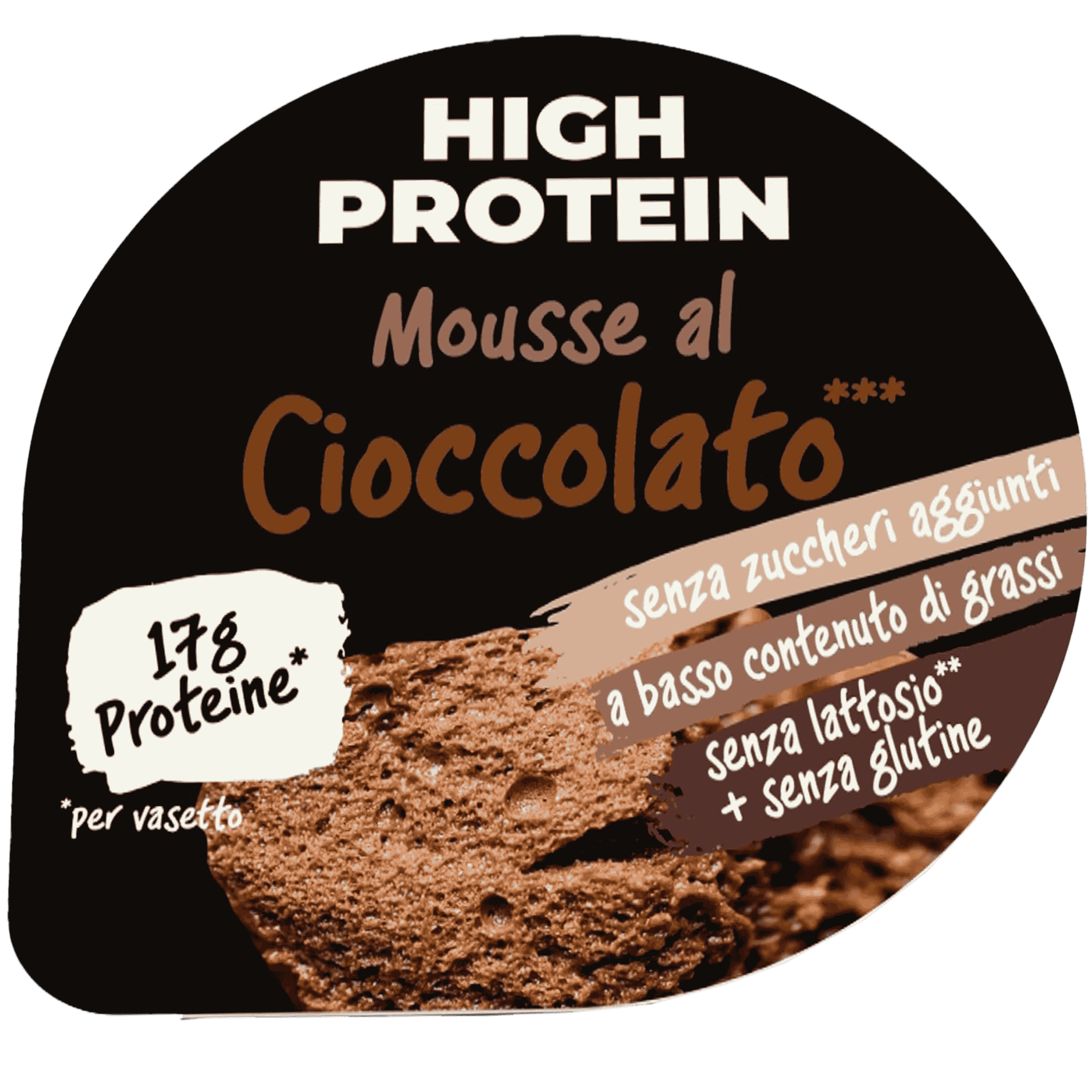 Mus czekoladowy High Protein 170g widok 1