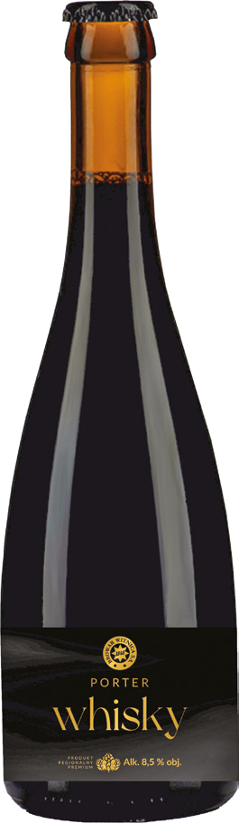 Piwo Porter whisky Witnica 375ml 8,5% but. bzzw. widok 1