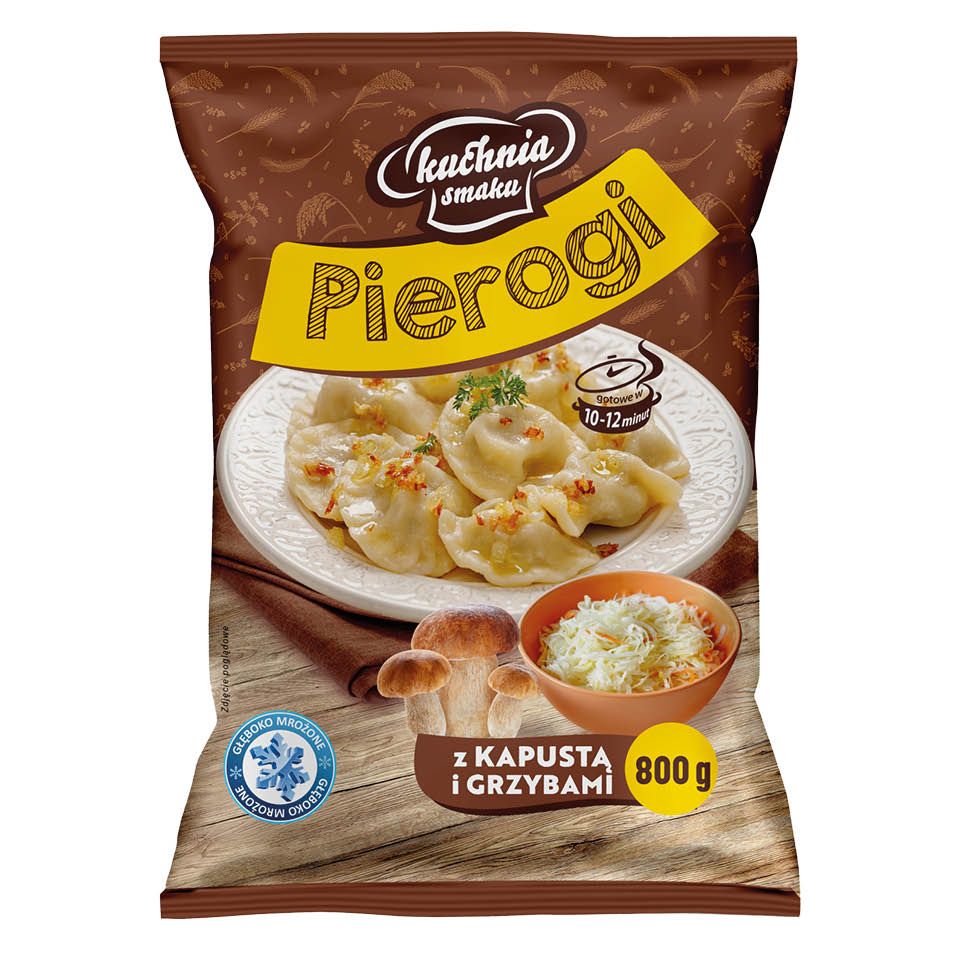 Pierogi z kapustą i grzybami Kuchnia Smaku 800g widok 1