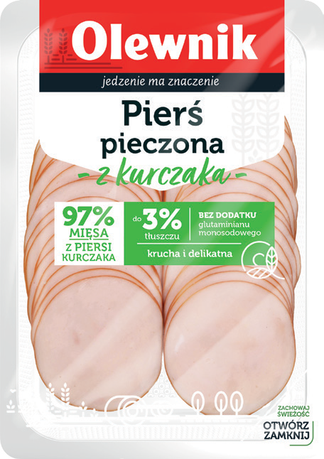 Pierś pieczona z kurczaka Olewnik 100g widok 1